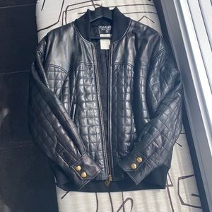 Chanel boutique bomber jacket